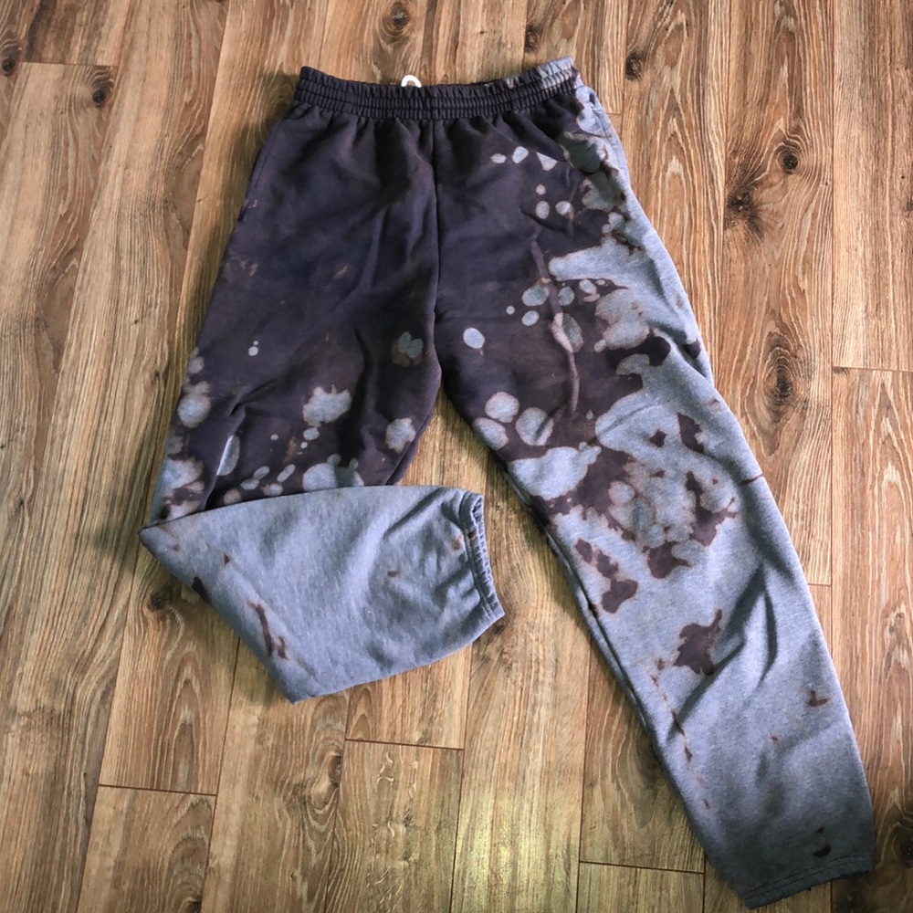 Bleached Tie Dye Sweatpants